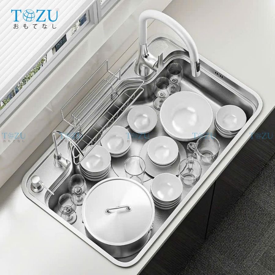 CHẬU RỬA BÁT TOZU CAO CẤP TK8248CSS-3P